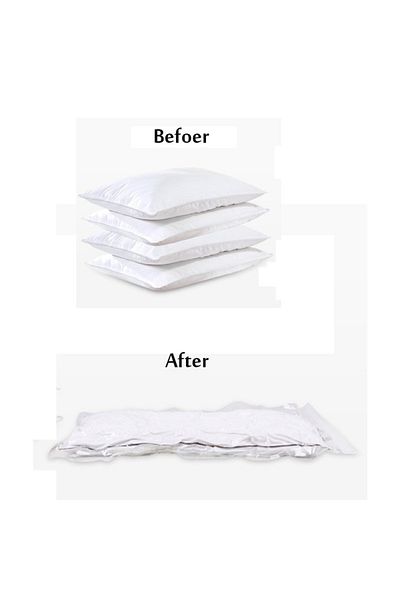 Choice 50x60cm Convenient Vacuum Bag Home Organizer Quilts Clothes Vacuum Storage Sack Waterproof Compressi