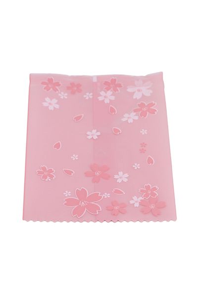 Choice Other 10x7cm 100pcs Multi-size Sakura Pink Cherry Blossom Frosted Self-adhesive Cellophane Bag Self
