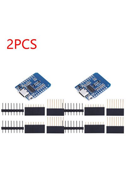 ALLOYSEED 2PC Type c 10-1PCS D1Mini ESP8266 ESP WIFI Development Board Board ...