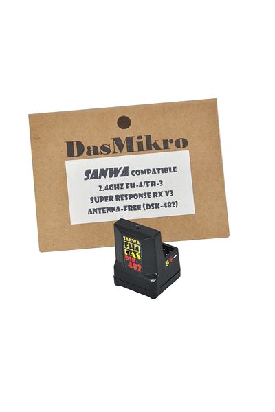 Choice DSK-482 V3 Sanwa FH3 FH4 Compatible Receiver 2.4G FHSS-3 FHSS-4 4 Channel Surface Receiver For RC...
