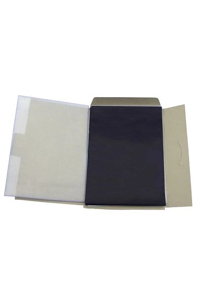 Choice 50pcs Carbon Paper Blue Double Sided Carbon Paper 48K Thin Type Stationery Paper Finance Copy Pap...