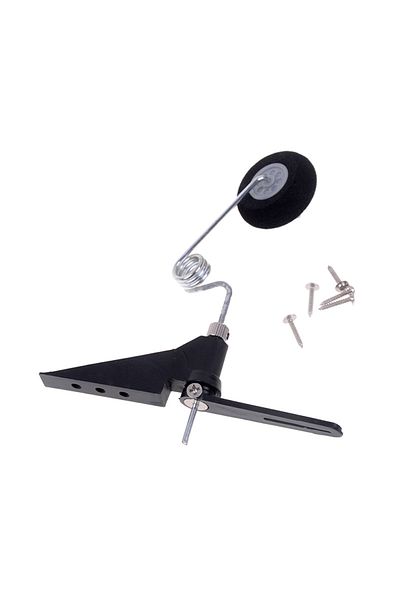 Choice One Size 1pc Christmas Gift Diy 60 Level Tail Wheel Bracket Assembly For Rc Airplane 2023 Lowest Pri