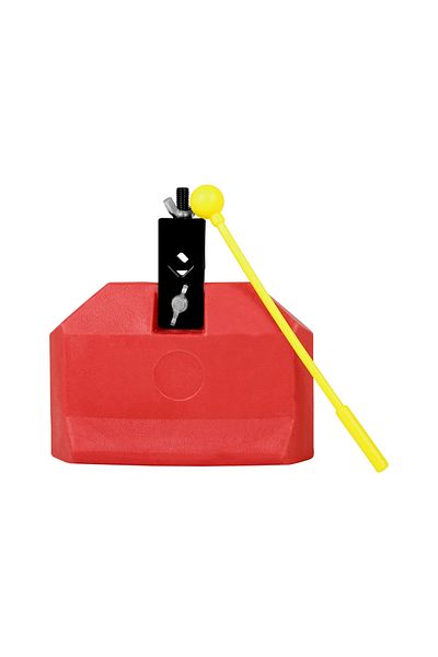 SLADE Red Drum Cowbell Set Accompany Accessories Jazz Style Music Abs Material Cheering Bell Percus