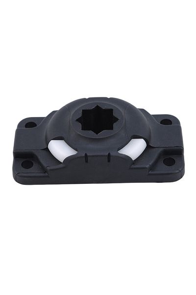 Choice Black Inflatable Kayak Rod Holder Mount Base Boat Canoe Slide Rail Nylon Kayak Accessories Without S