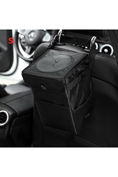 Choice 1 قطعة سلة المهملات المحمولة المقاومة للماء للسيارة منظم السيارات سلة المهملات ملحقات السيارة