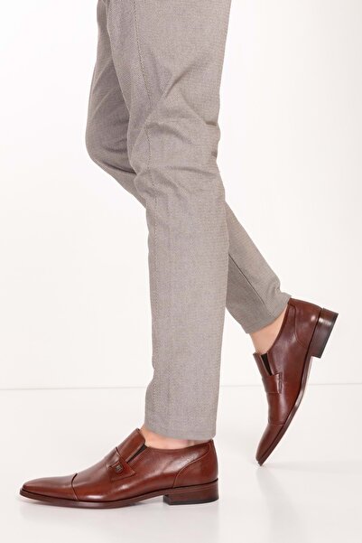 Gondol Чоловічі класичні черевики з натуральної шкіри та підошвою з кожини Tx.3702