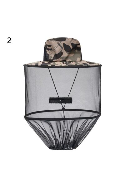 Choice 2 Mosquito Hat With Hidden Net Mesh Repellent Insect Bee Protection Me...