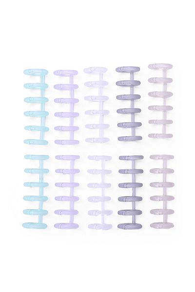 Choice KW-trio Binding Spine Combs 6Holes Loose Leaf Binder Album Rings for DIY Notebook Photo Album Cal...