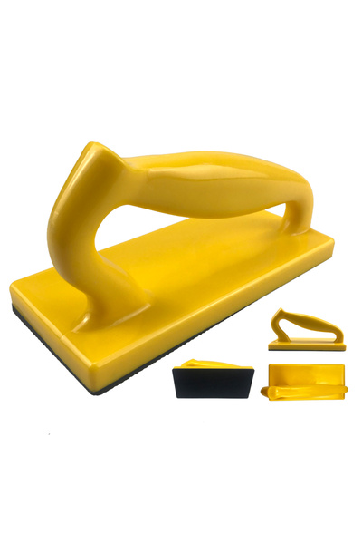 Choice5 yellow D Woodworking Safety Plastic Push Handle Wood Saw Push Block S...
