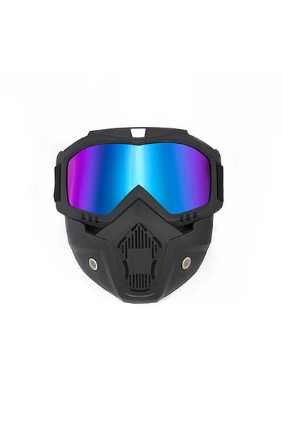 Choice Blue Motorcycle Windproof Mask Goggle Hd Outdoor Sport Glasses Eyewear Riding Motocross Summer Uv Pr