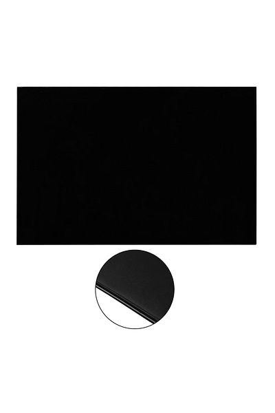 FLEOR Black 3ply 1pcs Blank Guitar Pickguard Material 430x290x2.3mm For Electric Guitar Bass Parts D