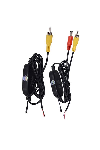 Choice 12v Black Car 2.4g Wireless Transmitter And Receiver For Monitor Android Pakring 170 Degree Rear Vie