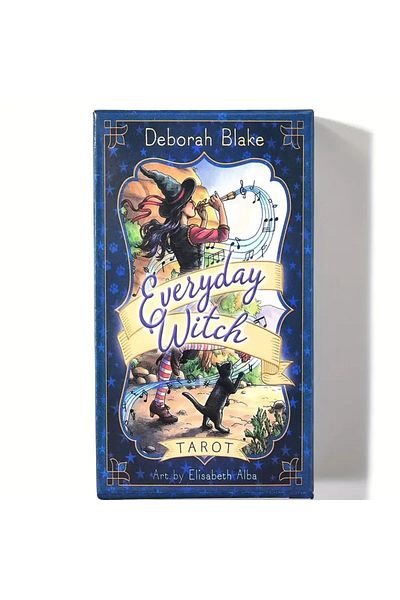 Choice 78 Cards 1 Box Everyday Witch Tarot Deck With Guidebook - 78 Card Set, Witchcraft Themed Party Game,