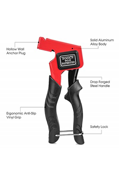 Choice أداة تثبيت 910 مسامير مولي للجدران الجافة والجصية، مثبتات الجدران المج...