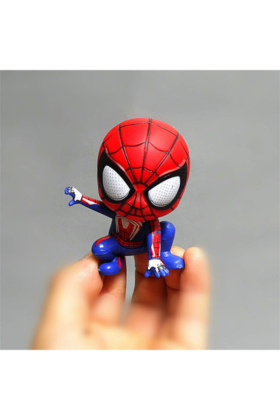 Choice مجموعة ديكورات شخصيات سبايدرمان من مارفل أفينجرز سبايدرمان اللطيفة ذات...