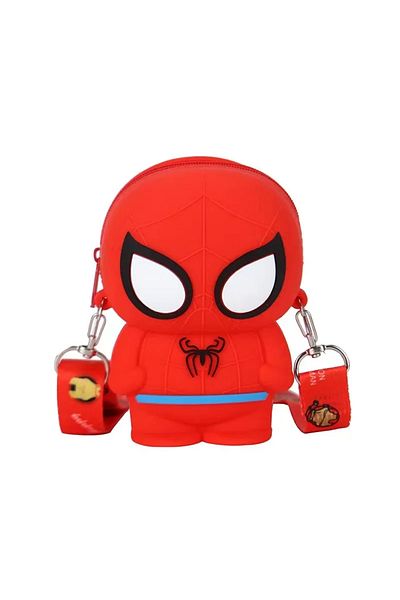 Choice Spider-man Cartoon Marvel Series Silicone Coin Purse Iron Man Spider-man Captain America Black Panth