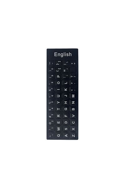 Choice English Wear-resistant Keyboard Stickers Spanish/English/Italian/Korean Letter Replacement For Lapto