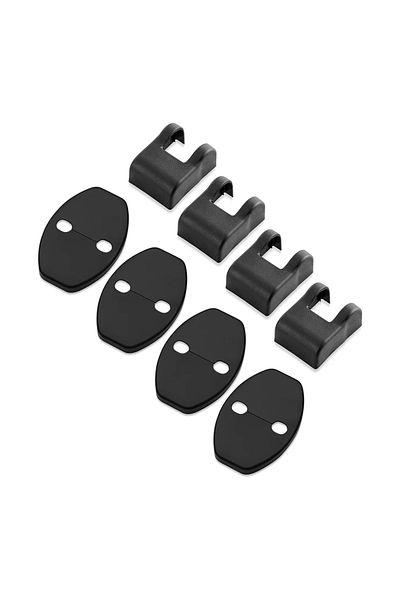 Choice 8pcs Full Car Door Stopper Cover Door Lock Protective Covers For Vw Cc Golf 7 Polo Passat Jetta For