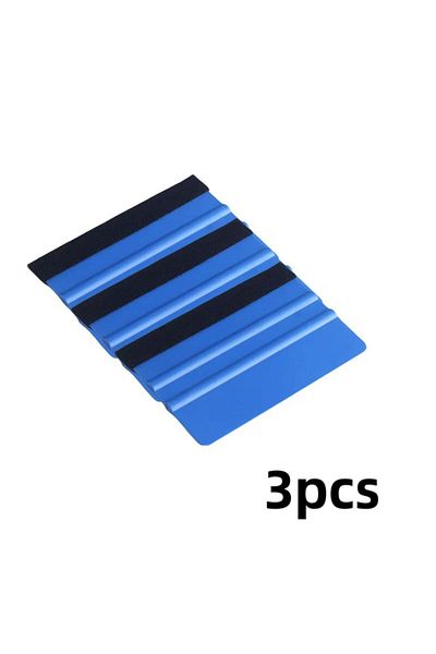 Choice 1/3pcs Car Stickers Film Install Squeegee Vinyl Carbon Fiber Scraper with Felt Squeegee Tool Film...