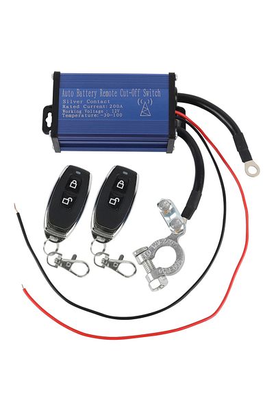 Choice 2remote And Switch Universal Car Battery Disconnect Cut Off Isolator Master Switches With Wireless R
