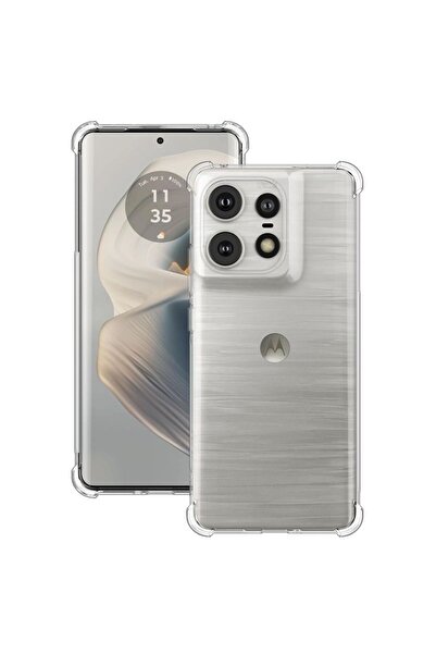 Choice جراب شفاف مقاوم للصدمات مصنوع من مادة TPU مع وسادة هوائية لهاتف Motoro...