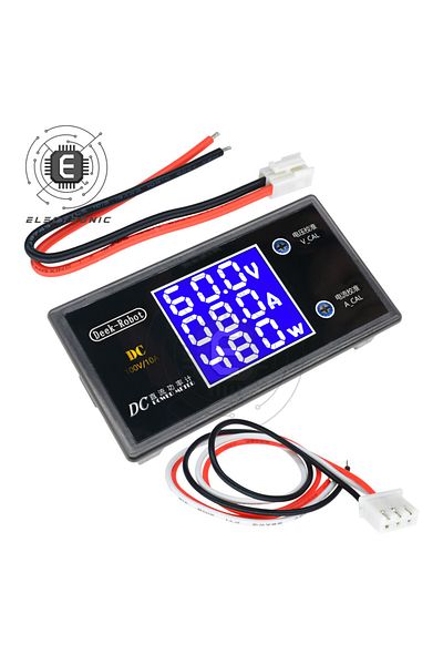 Aideepen 0-100v 10a Dc 0-100v 10a Lcd Display Digital Voltmeter Ammeter Wattmeter Voltage Current Power Meter
