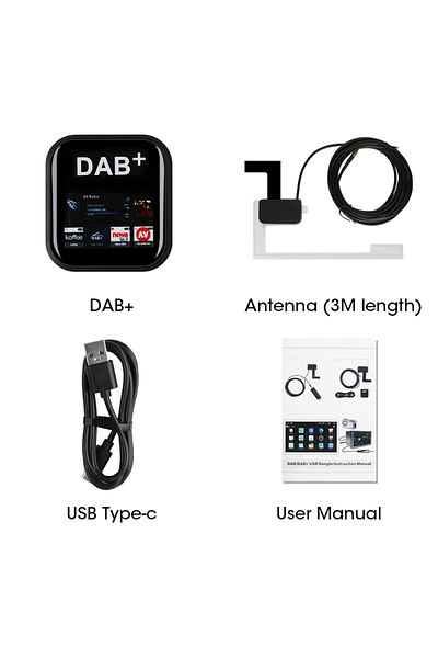 Choice Dab-02 Srnubi Dab/dab Antenna With Usb Adapter Universal Android Car Radio Gps Stereo Receiver Euro