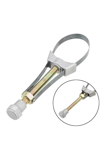 Choice 1 Pc Oil Filter Wrench Hand Tools Car Oil Filter Removal Tool Adjustable 60mm To120mm Diameter Steel
