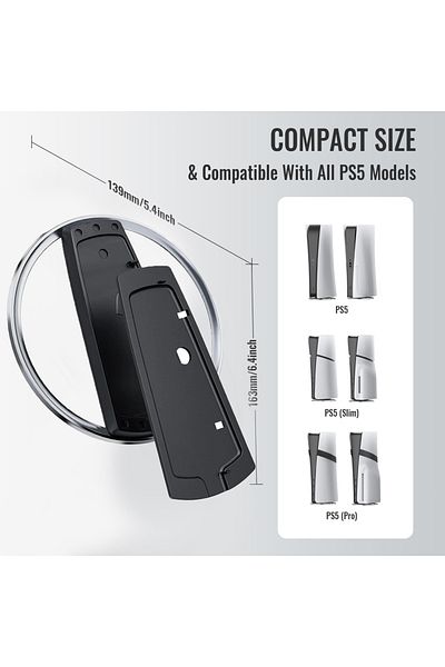 Storm Wyrm A Vertical Stand For Ps5 Pro /ps5 Slim /ps5 Console,original 1:1 Metal Base For Playstation 5 Disc .