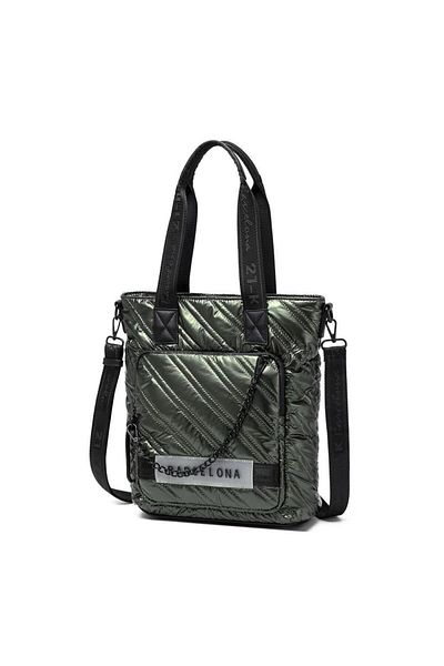 BARCELONA 21K Barcelona 3253 - Green Shoulder Bag