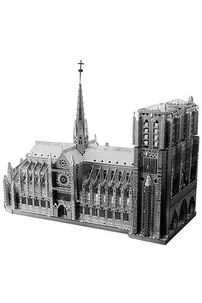 Choice Notre Dame De Paris Notre Dame De Paris 3d Metal Puzzle Model Kits Diy Laser Cut Puzzles Jigsaw Toy