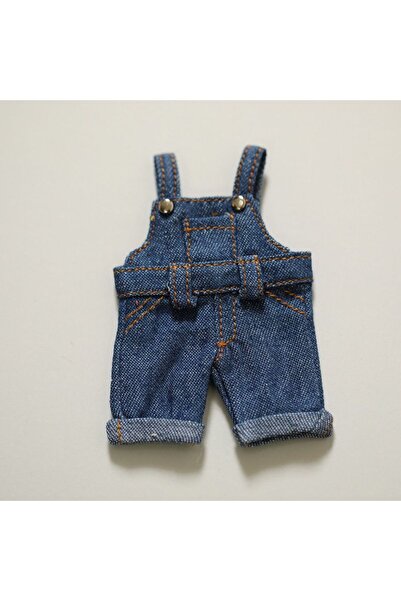 Choice بدلة زرقاء أنيقة مصنوعة يدويًا لدمية من القطن مقاس 10 سم، بنطلون جينز، ملابس دمى، بنطلون للأطفال