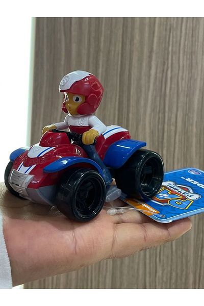 Choice 16605-6 Original Paw Patrol Racers Ryder Chase Mrshall Rubble Rocky Skye Zuma Spy Chase Vehicle Car