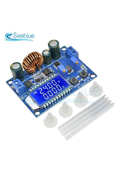 Aideepen 35W DC 5.5-30V to 0.5-30V Digital LCD Display Automatic Step up down Buck Boost Converter Power S...