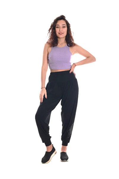 ASN concept شالوار أسود نسائي (مع خيار الحجم الكبير)