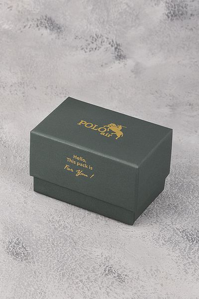 Polo Air ساعة يد رجالية لون أسود