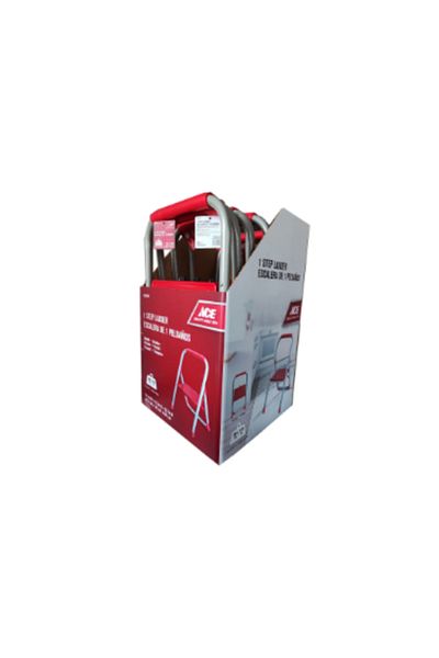 ACE Sturdy Space Saving One Step Ladder