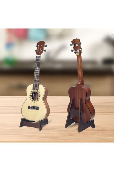Choice Wooden Guitar Holder Guitar Support Stand Floor Stand Ukulele Storage Rack Stringed Instrument fo...