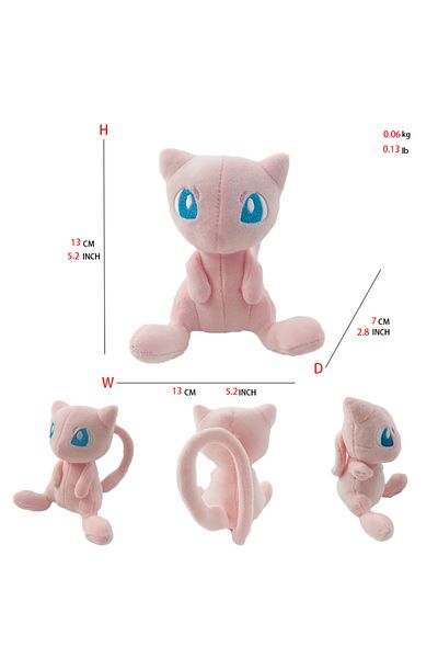 Choice Mew-a Mew Pokemon Plush Doll Kawaii Cartoon Go Dex Mew Plush Toys Soft Stuffed Kawaii Anime Doll Pil