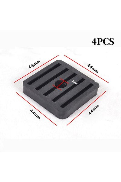Choice 4Pcs Rubber Mount Shock Absorption Anti Slip Durable Anti Vibration Pad for Balcony Air Condition...