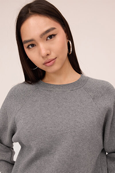 Addax Bisiklet Yaka Basic Triko Kazak K3437-C4