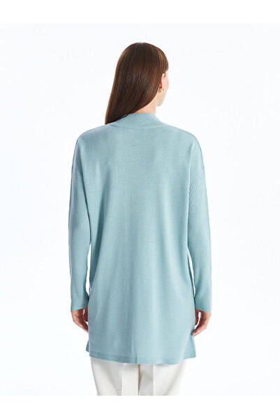 LC Waikiki Half Turtleneck Plain Long Sleeve Women's Knitwear Tunic