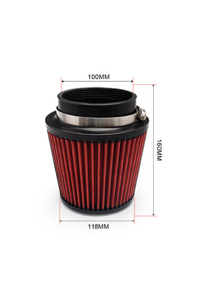 Choice1 100MM Universal Car Air Filter Modification High Flow Inlet Car Cold ...