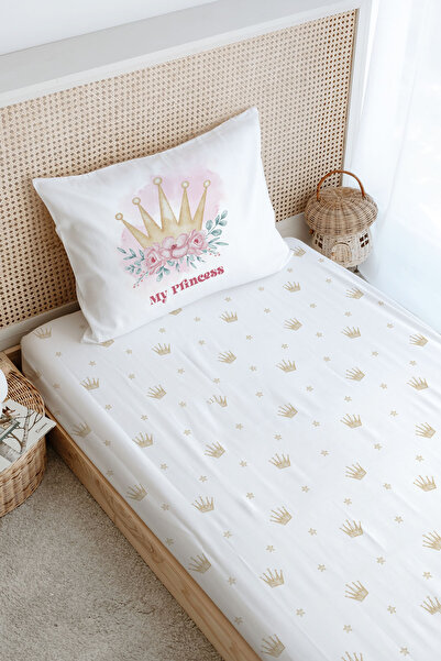 Tuğba Kuğu Single Fitted Sheet Set - for Baby Series - Little Princess