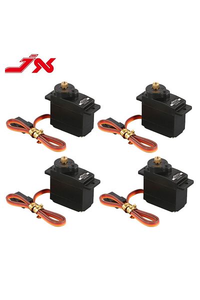 Choice 4pcs Pdi-1109mg 4pcs Jx Servo Pdi-1109mg 9g 2.5kg Metal Gear Digital Mini Servo For Fixed-wing 1/18