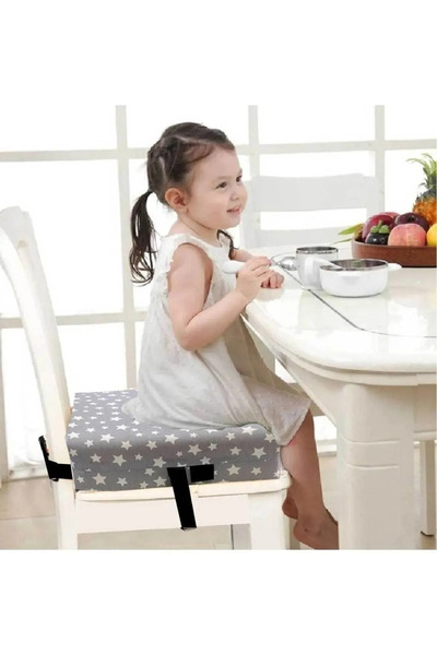mc.pierobaby Chair Booster 10 cm Mi̇Nder High Chair Booster Mi̇Nder 34X34X10Cm
