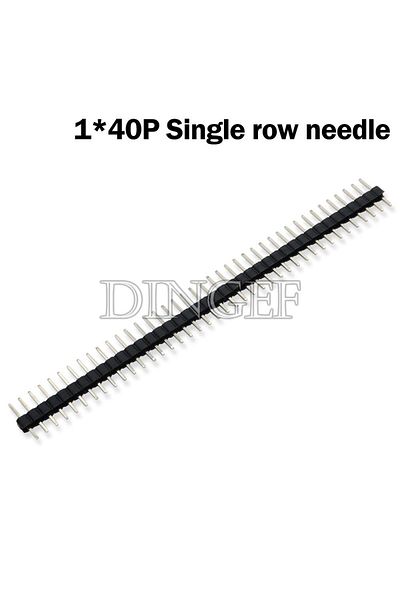 Choice Single Row Needle 10pcs 2.0mm 40 Pin Male Single Row Pin Header Strip 1*40p 2mm Male Pin Header Conn
