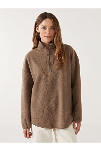 LC Waikiki Tunica oversize pentru femei cu guler vertical