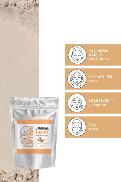 Cliniclab Firming Powder Face Mask 80 g (Original Alginate Series)