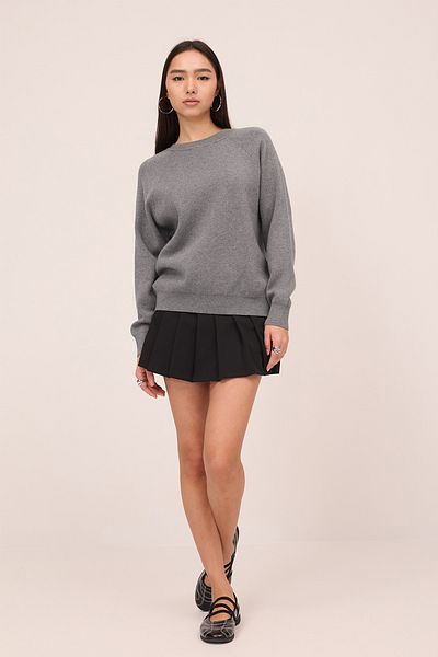 Addax Crew Neck Basic Knitwear Sweater K3437-C4